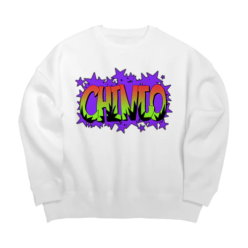 CHINJO Big Crew Neck Sweatshirt