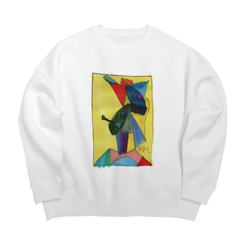 ピカソ1 Big Crew Neck Sweatshirt