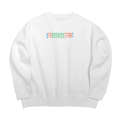 いつものあのおみせ　台湾 Big Crew Neck Sweatshirt