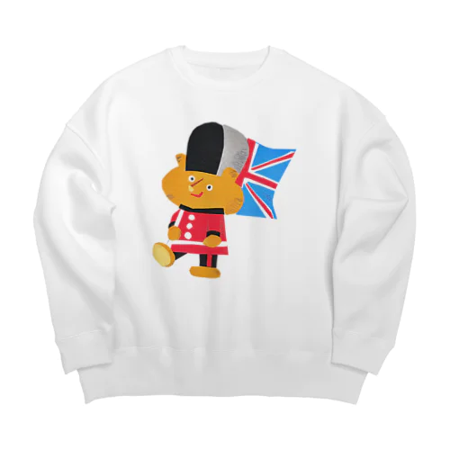 テディベアの近衛兵さん(イギリス) Big Crew Neck Sweatshirt