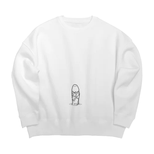 はるあなご Big Crew Neck Sweatshirt