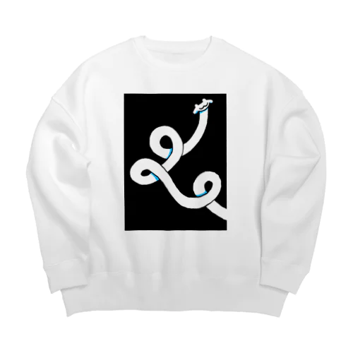 ぐるぐるキリン２ Big Crew Neck Sweatshirt