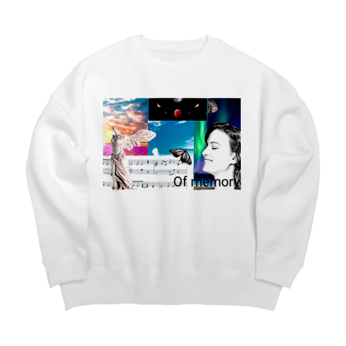 Of memory Big Crew Neck Sweatshirt