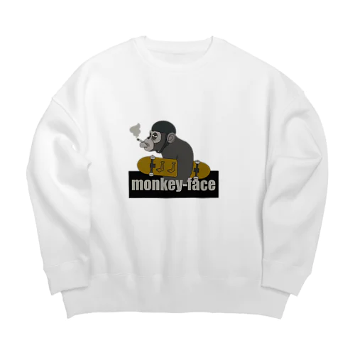 monkeyface Big Crew Neck Sweatshirt