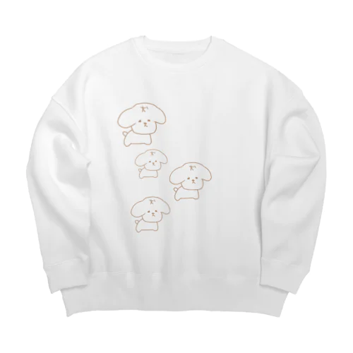 犬！！！ Big Crew Neck Sweatshirt