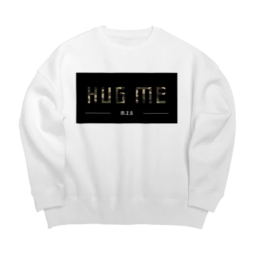 ▼HUG ME -m.z.g-（迷彩ver） Big Crew Neck Sweatshirt