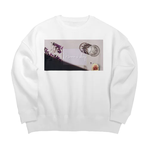 MOMO's shop #04 Big Crew Neck Sweatshirt