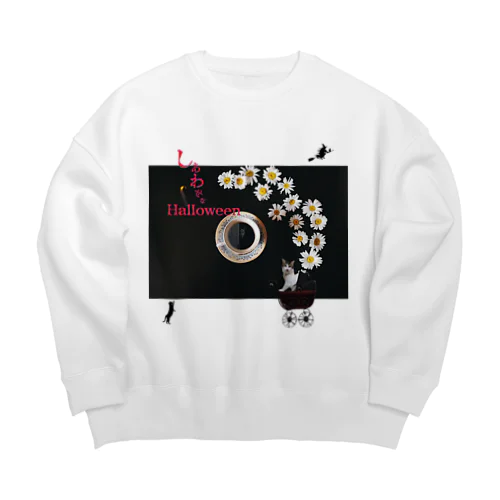 Happy Halloween #04 Big Crew Neck Sweatshirt