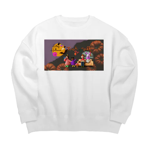 Happy Halloween #05 Big Crew Neck Sweatshirt