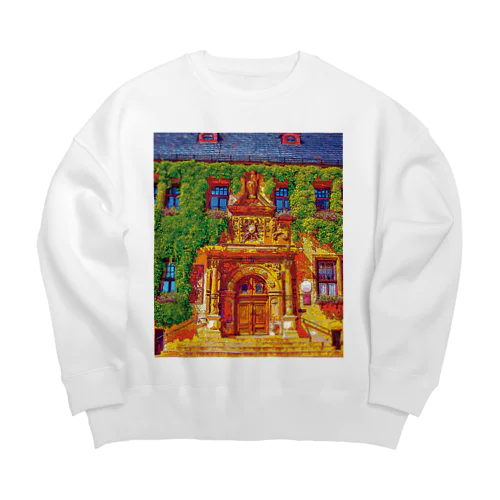 ドイツ クヴェトリンブルク市庁舎のエントランス Big Crew Neck Sweatshirt