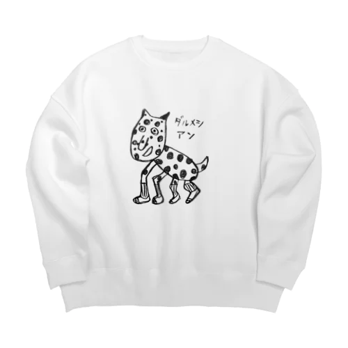 ダルメシ アン Big Crew Neck Sweatshirt