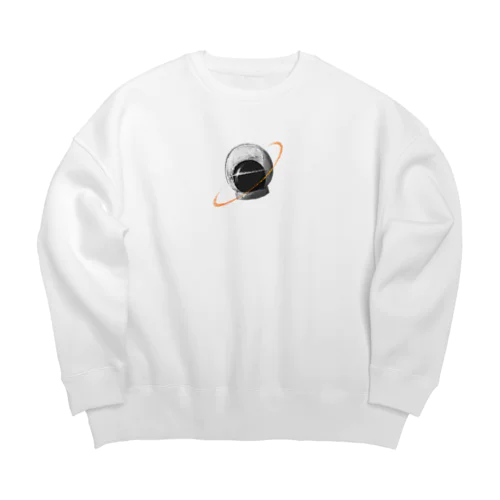 月面旅行 Big Crew Neck Sweatshirt