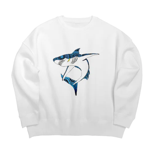 タトゥーシャーク🦈 Big Crew Neck Sweatshirt