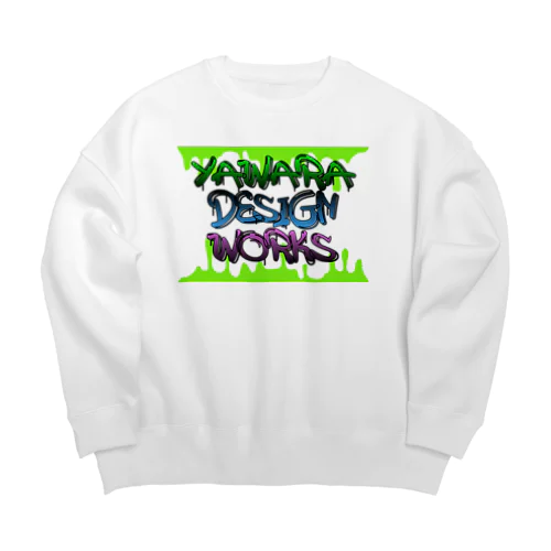 YAWARA Design Works Big Crew Neck Sweatshirt