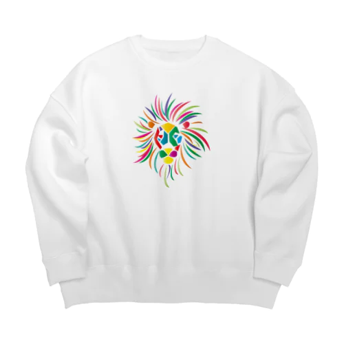 エアリー・ライオン Big Crew Neck Sweatshirt