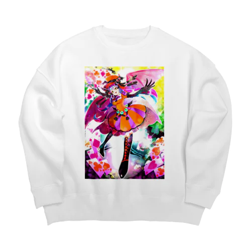 2021年ハロウィン（全身） Big Crew Neck Sweatshirt