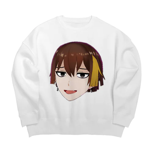 KAGI’s FACE Big Crew Neck Sweatshirt