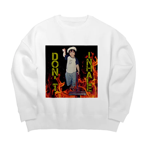 やまもりくん Big Crew Neck Sweatshirt