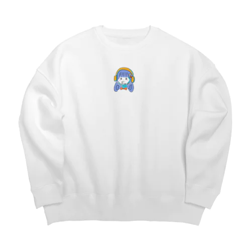 記念グッズ（色あり） Big Crew Neck Sweatshirt