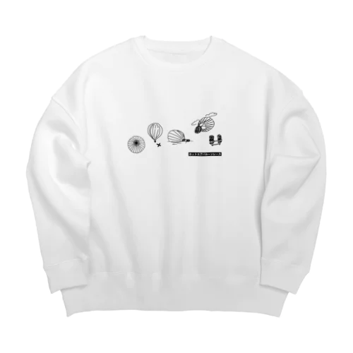 KIKYU-no-FUKU sweat Big Crew Neck Sweatshirt