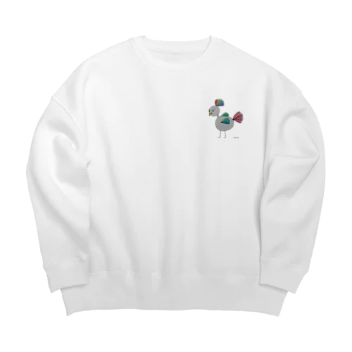 Tocotoco　Rainbow Big Crew Neck Sweatshirt