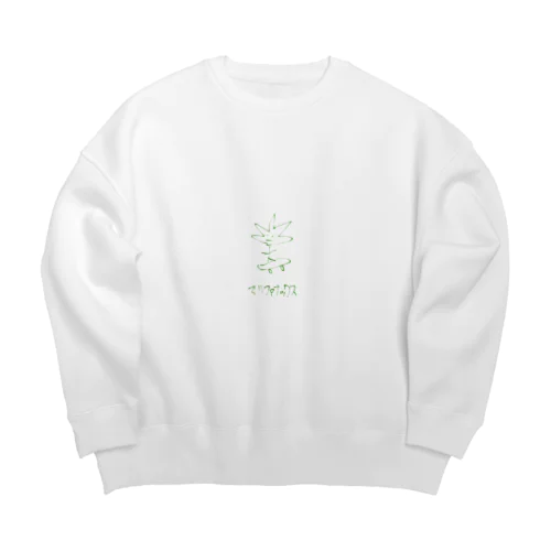 マリファナックス Big Crew Neck Sweatshirt