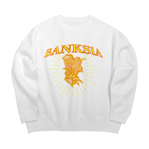 BANKSIA FLASH LOGO Big Crew Neck Sweatshirt