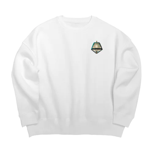 可愛い街灯 Big Crew Neck Sweatshirt