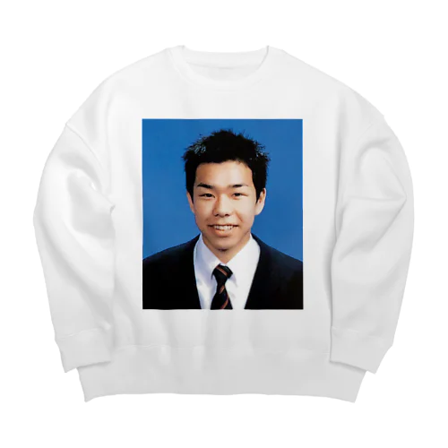 DJ ZET #オリジナル納豆 卒アル豆 Big Crew Neck Sweatshirt