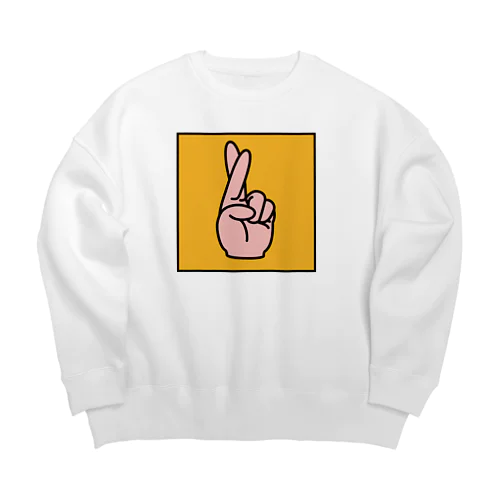 えんがちょ Big Crew Neck Sweatshirt