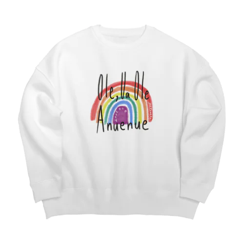 Anuenue Big Crew Neck Sweatshirt