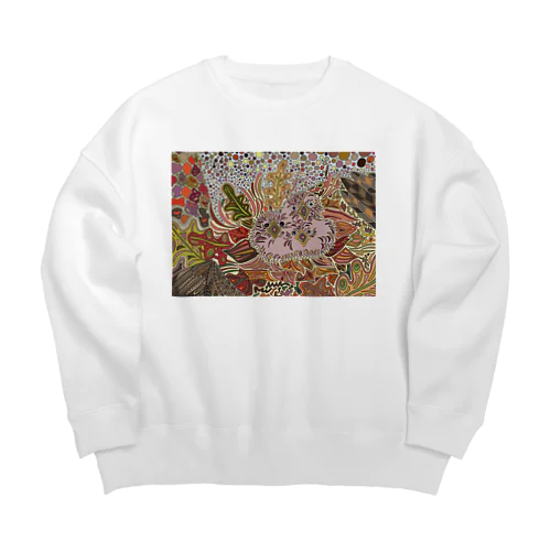 空腹の予感 Big Crew Neck Sweatshirt