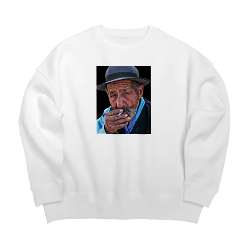 おじいちゃん Big Crew Neck Sweatshirt