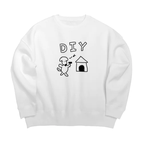 DIY Big Crew Neck Sweatshirt