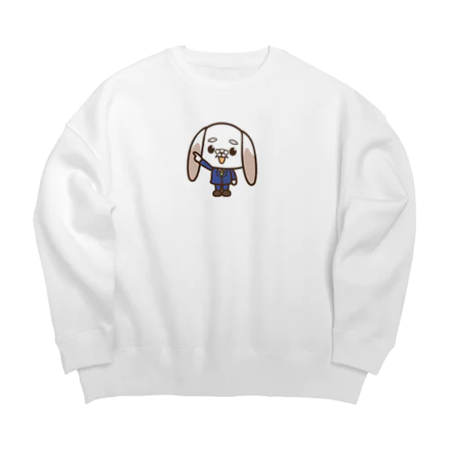 03 うさG先生 Big Crew Neck Sweatshirt