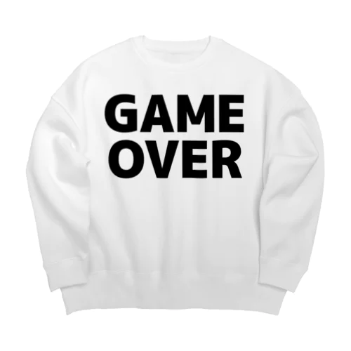 GAMEOVER-ゲームオーバー- Big Crew Neck Sweatshirt