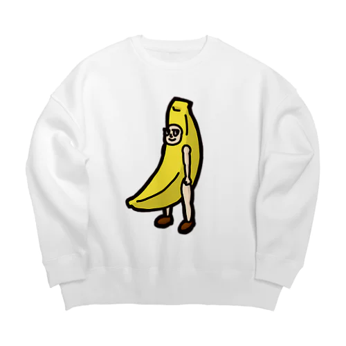 Jin who wear banana. ビッグシルエットスウェット