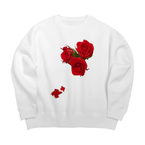 薔薇（ベルローズ） Big Crew Neck Sweatshirt