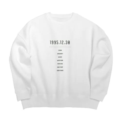 BTS キムテヒョン 🐻 Big Crew Neck Sweatshirt