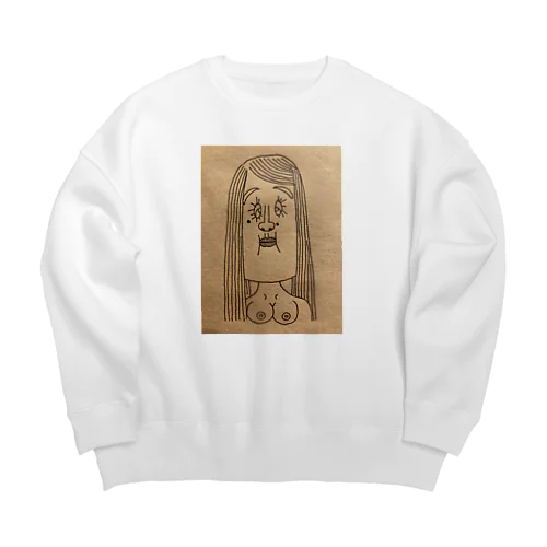 アリノママ Big Crew Neck Sweatshirt