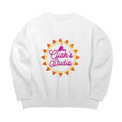 CLIAH’S STUDIO  Big Crew Neck Sweatshirt