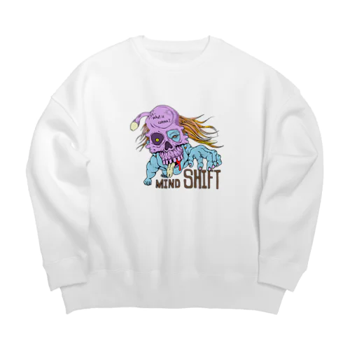 Mind Shift  Big Crew Neck Sweatshirt