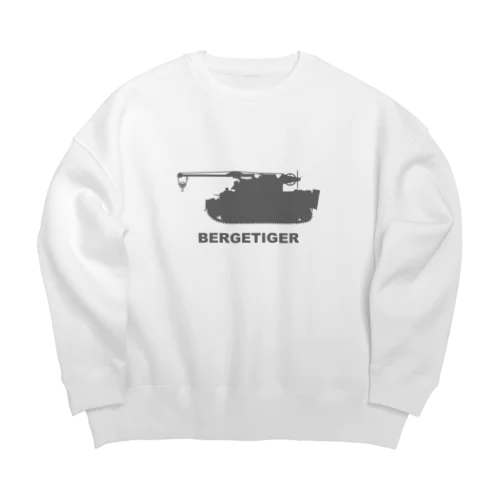 戦車回収車　ベルゲティーガー（グレー） Big Crew Neck Sweatshirt