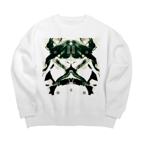 『供養された分裂する私』 Big Crew Neck Sweatshirt