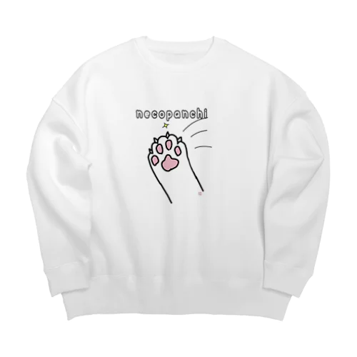 ネコパンチ Big Crew Neck Sweatshirt