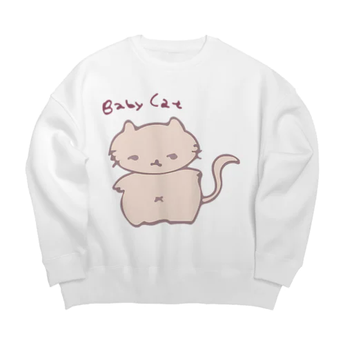 Babycat Big Crew Neck Sweatshirt