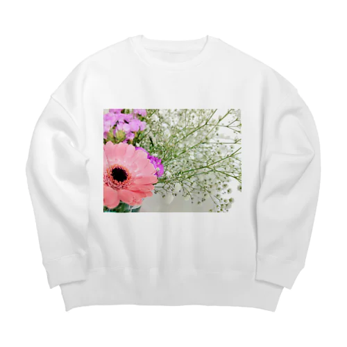 お花🌷 Big Crew Neck Sweatshirt