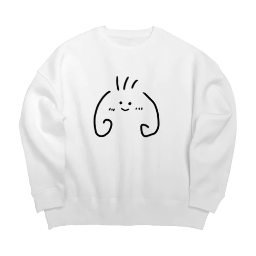 TENJI Big Crew Neck Sweatshirt