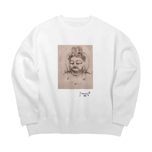 五百幼童経の世界 仏画：Buddha A3-1 001 MF Big Crew Neck Sweatshirt