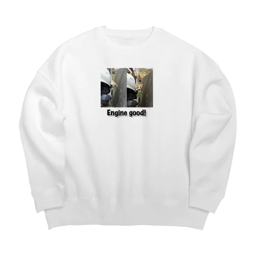 エンジン　ヨシ！ Big Crew Neck Sweatshirt